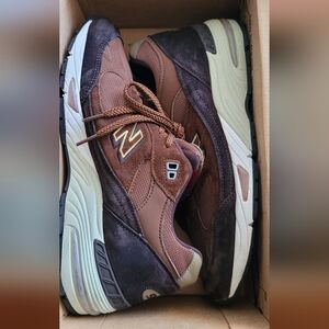 New Balance Men's Brown and Black 991MiUK CNY Year of the Ox